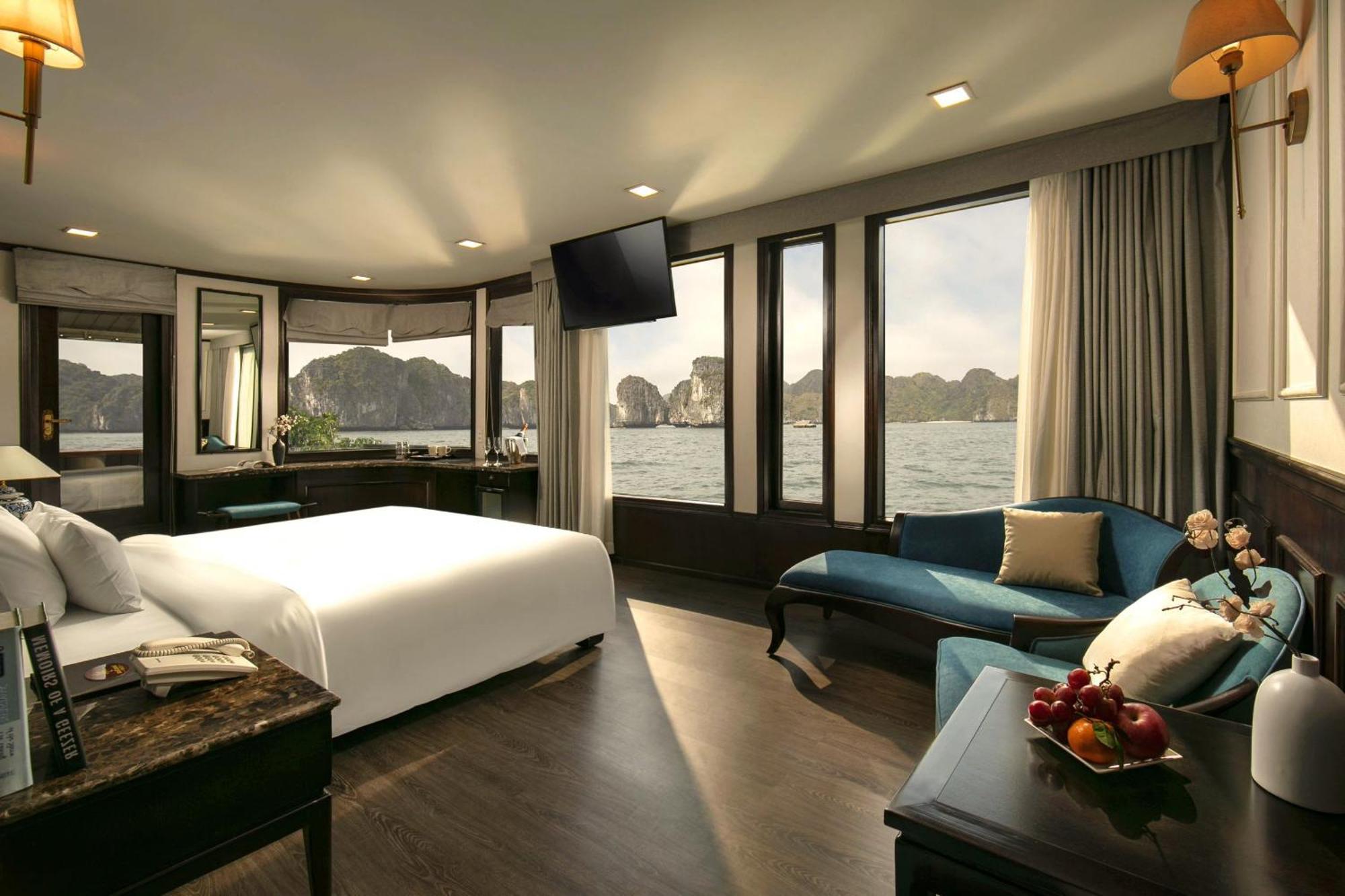 Amanda Luxury Cruise Hotell Ha Long Exteriör bild