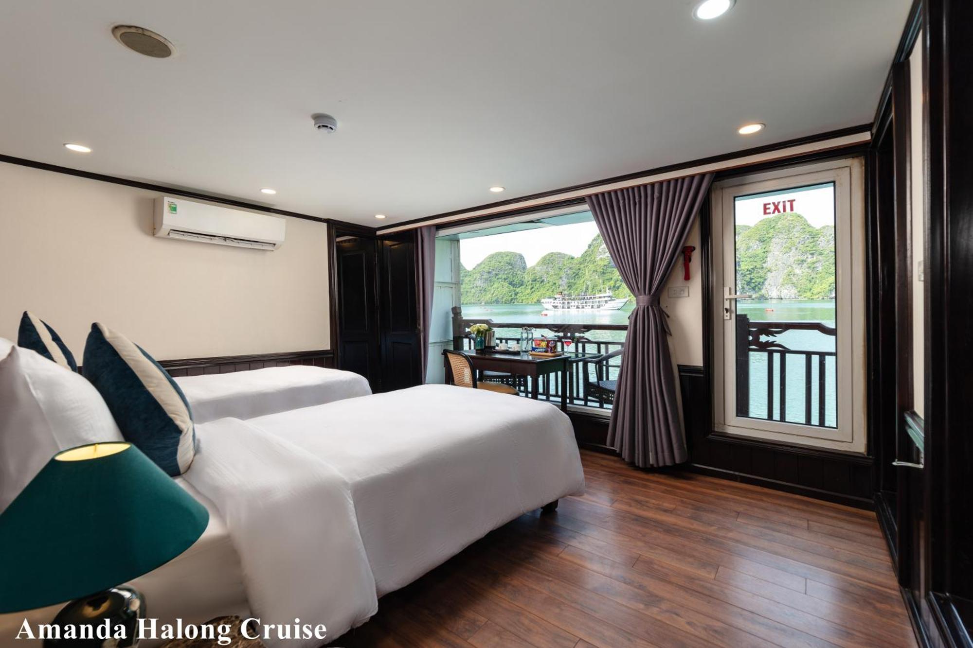 Amanda Luxury Cruise Hotell Ha Long Exteriör bild
