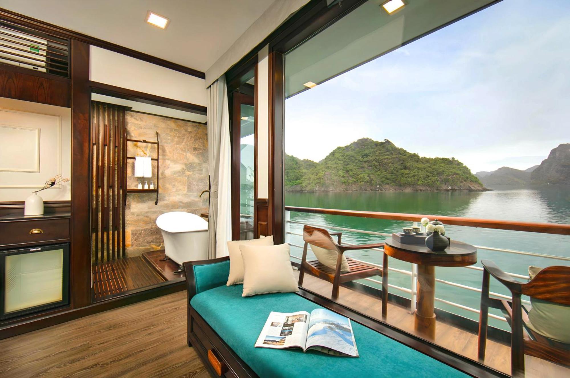 Amanda Luxury Cruise Hotell Ha Long Exteriör bild