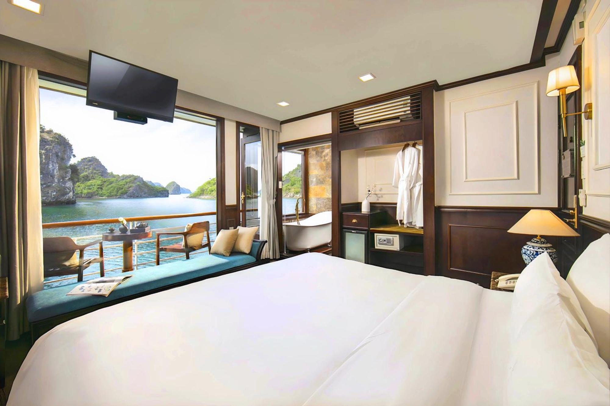 Amanda Luxury Cruise Hotell Ha Long Exteriör bild